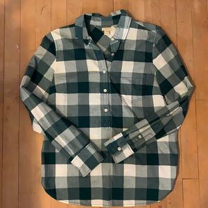 J. Crew checked shirt